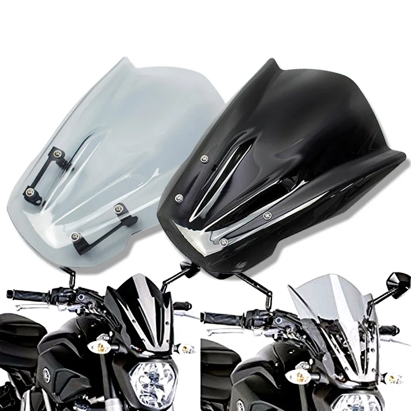 Лобовое стекло для мотоцикла YAMAHA MT07 FZ07 2013 2014 2015 2016 2017 2018 2019 2020 MT 07 Parabris FZ лобовое г.
