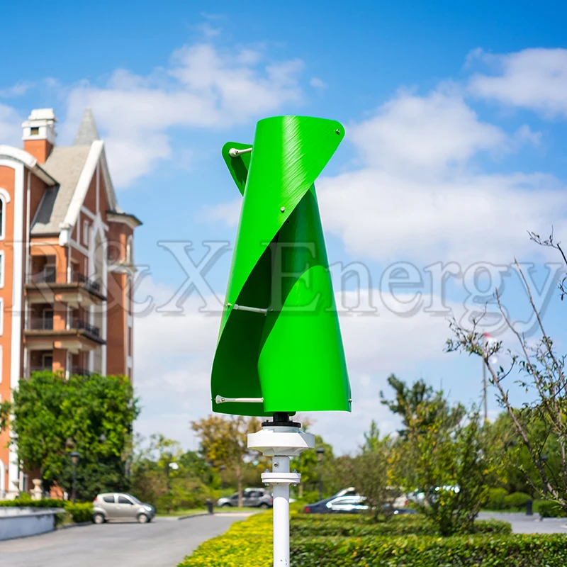 R &amp X Coreless Вертикальная ось ветряной генератор Maglev маленький микро мини 100 Вт 24 В