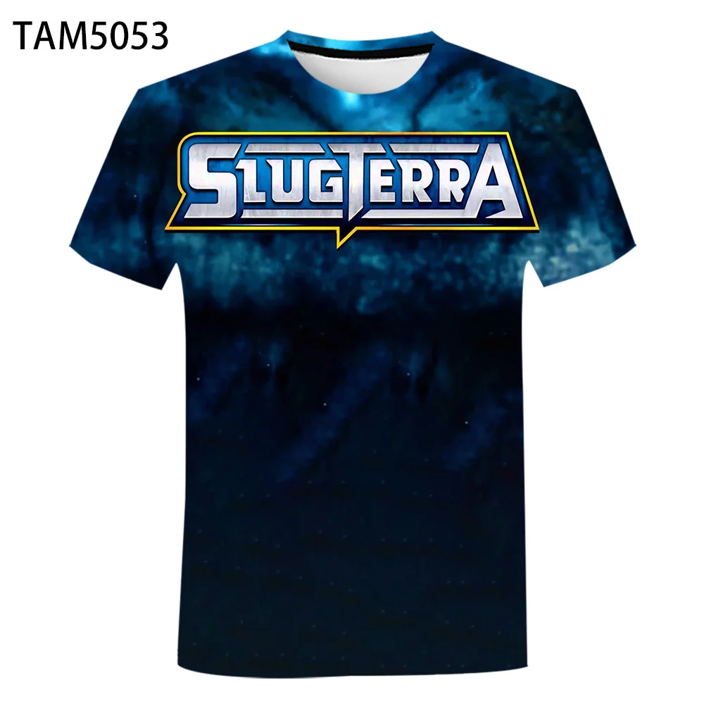 Sluggerra аниме Молодежная популярная летняя дешевая оптовая 3D Футболка с принтом