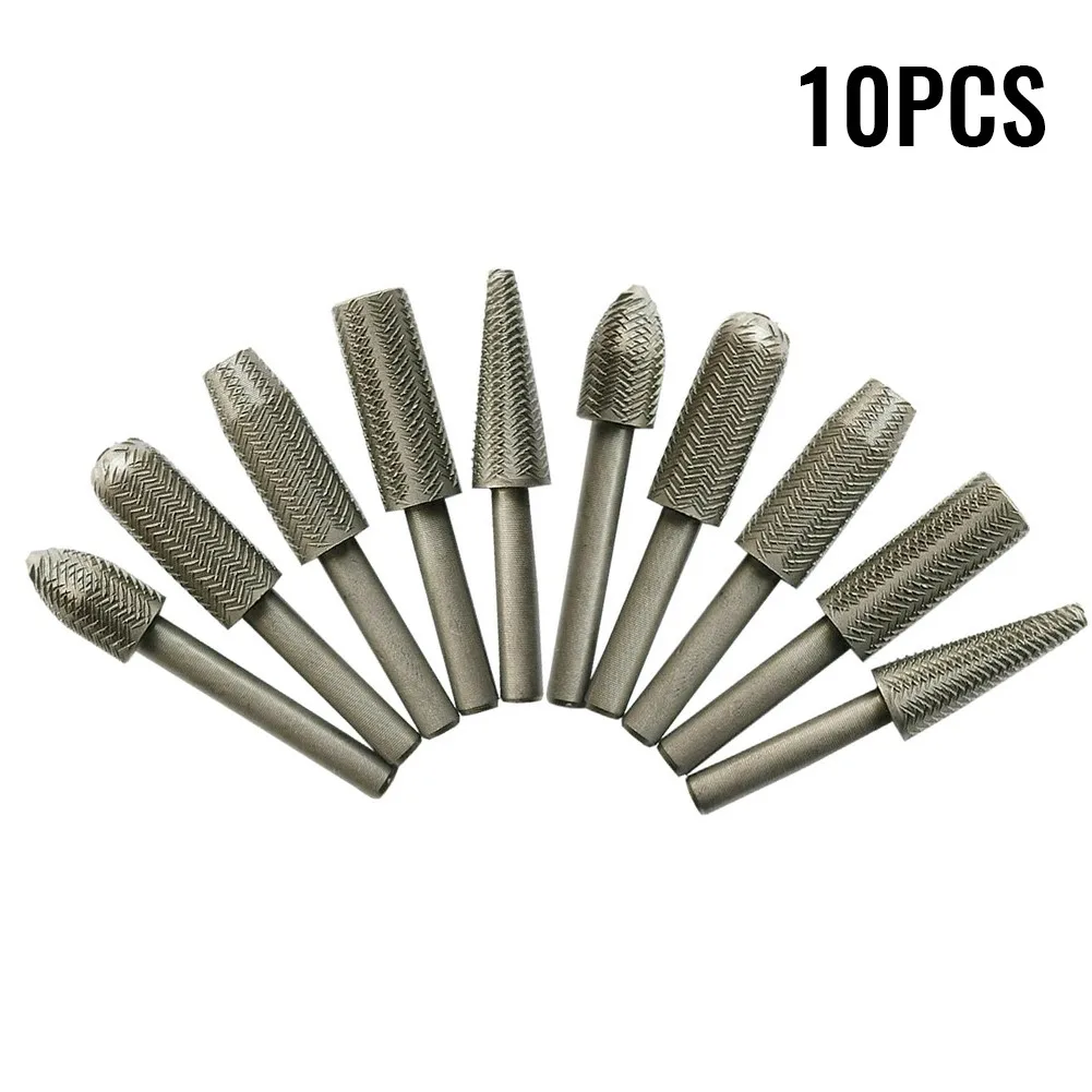 Отверстия 5/10 шт. металлические 6 мм фрезерные мощные рашпили вращающиеся