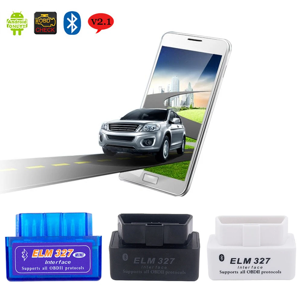 OBD2 сканер V2.1 ELM327 адаптер для Subaru FORESTER SUBARU XV BRZ OUTBACK Bluetooth OBDII Автомобильный