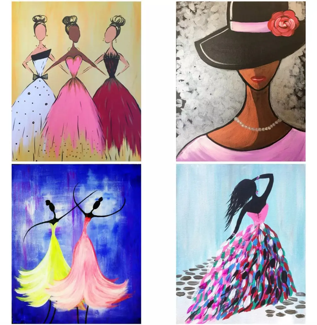 

Latest taped diamond embroidery cross stitch art home decor gift custom 5D handmade DIY square diamond painting abstract woman