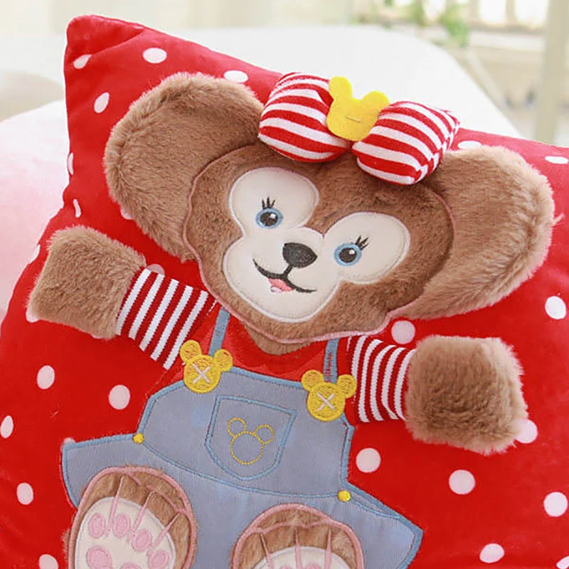 1 шт. милый мягкий плюшевый duffy Подушка с одеялом 1*1,5 м плюшевое одеяло трансформирующееся в подушку украшение дома или подарки для девочки