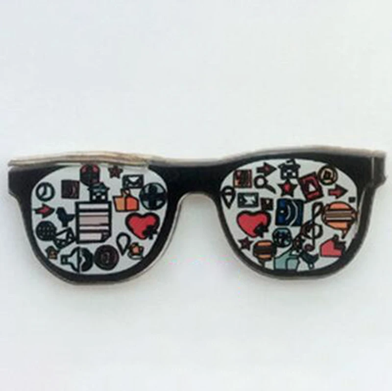 Креативные акриловые значки в виде звёздного неба 1 шт.|badges for clothing|badge badgesicons pins |