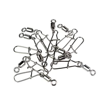 fishing connector swivels interlock pin snap20 10 1 2 14 stainless steel pin bearing rolling pins fishing tackle