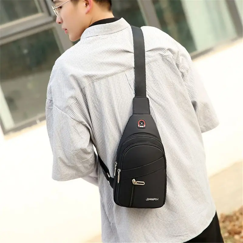 

Mens Womens Sling Bag Chest Shoulder Bags Backpack Fanny Pack Crossbody Travel Sport Bag /BY