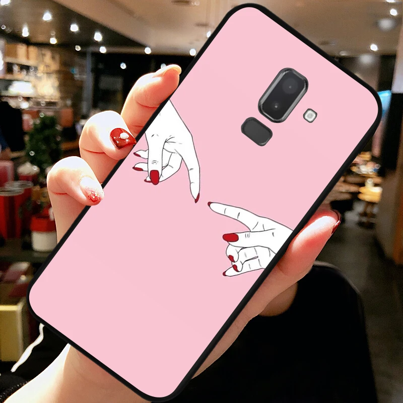 Мягкий чехол для samsung Galaxy J8 J7 Duo J6 J4 Plus Prime 2018 TPU |