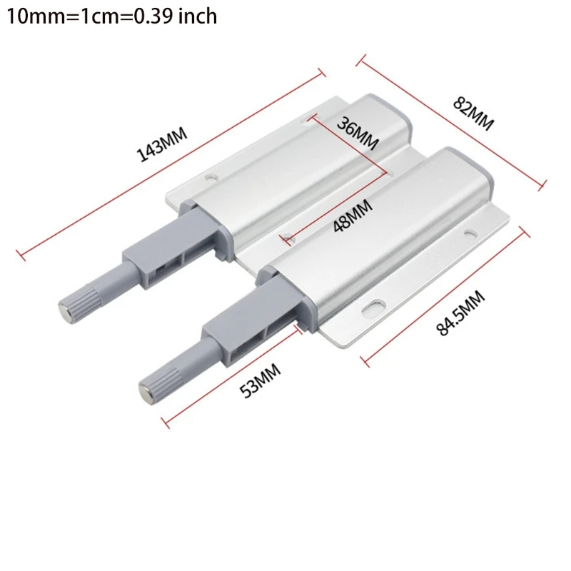 Магнитные двойные защелки N0HB для открытия и закрытия плотное отсоединение