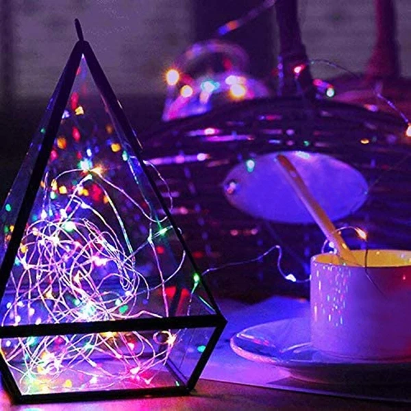 

2 Pack Solar String Lights 8 Modes 100 Led 32.8Ft Copper Wire Lights for Patio,Wedding,Party,Outdoor Decorative