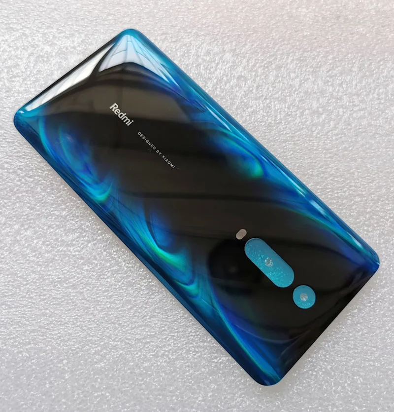 Для Xiao mi Red mi k20/K20 Pro/mi 9T mi 9T крышка батареи задняя дверь Корпус чехол заднее стекло запчасти - Цвет: k20  K20 Pro blue