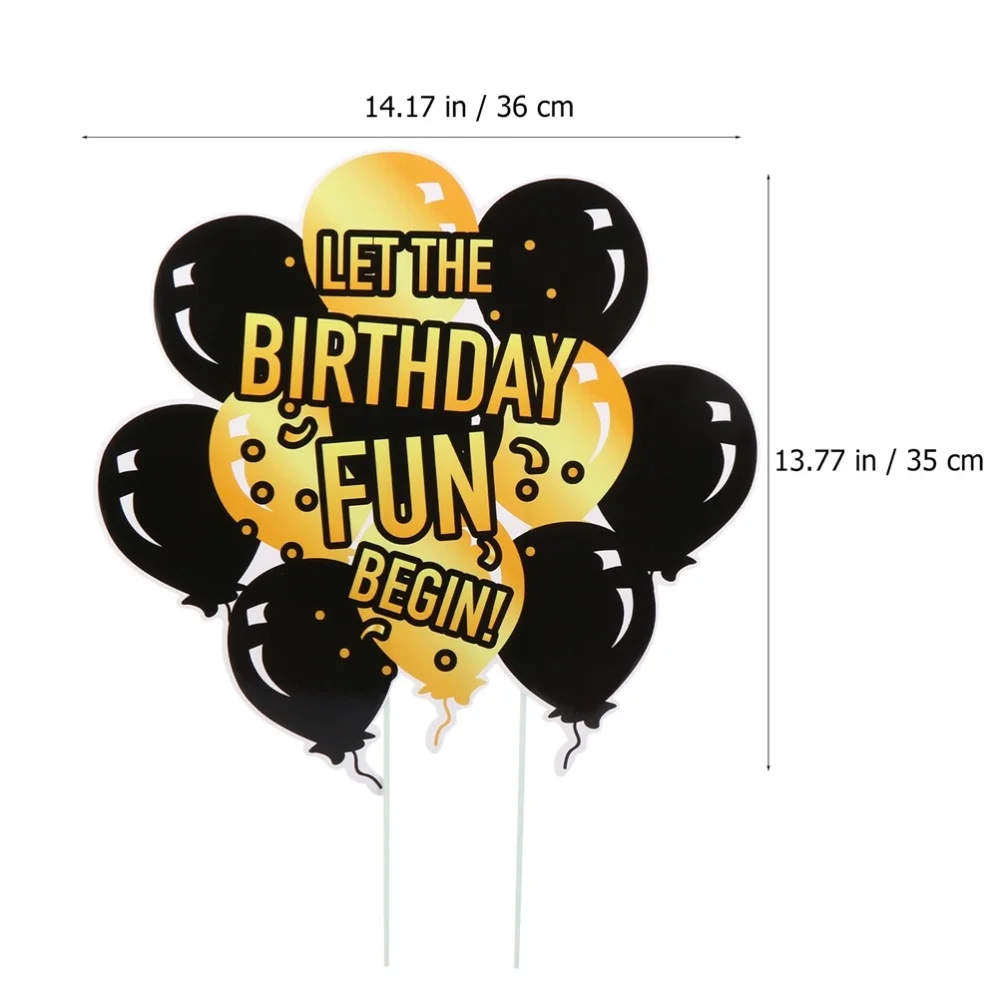 

3pcs Delicate Birthday Party Sign Birthday Outdoor Sign Birthday Lawn Sign