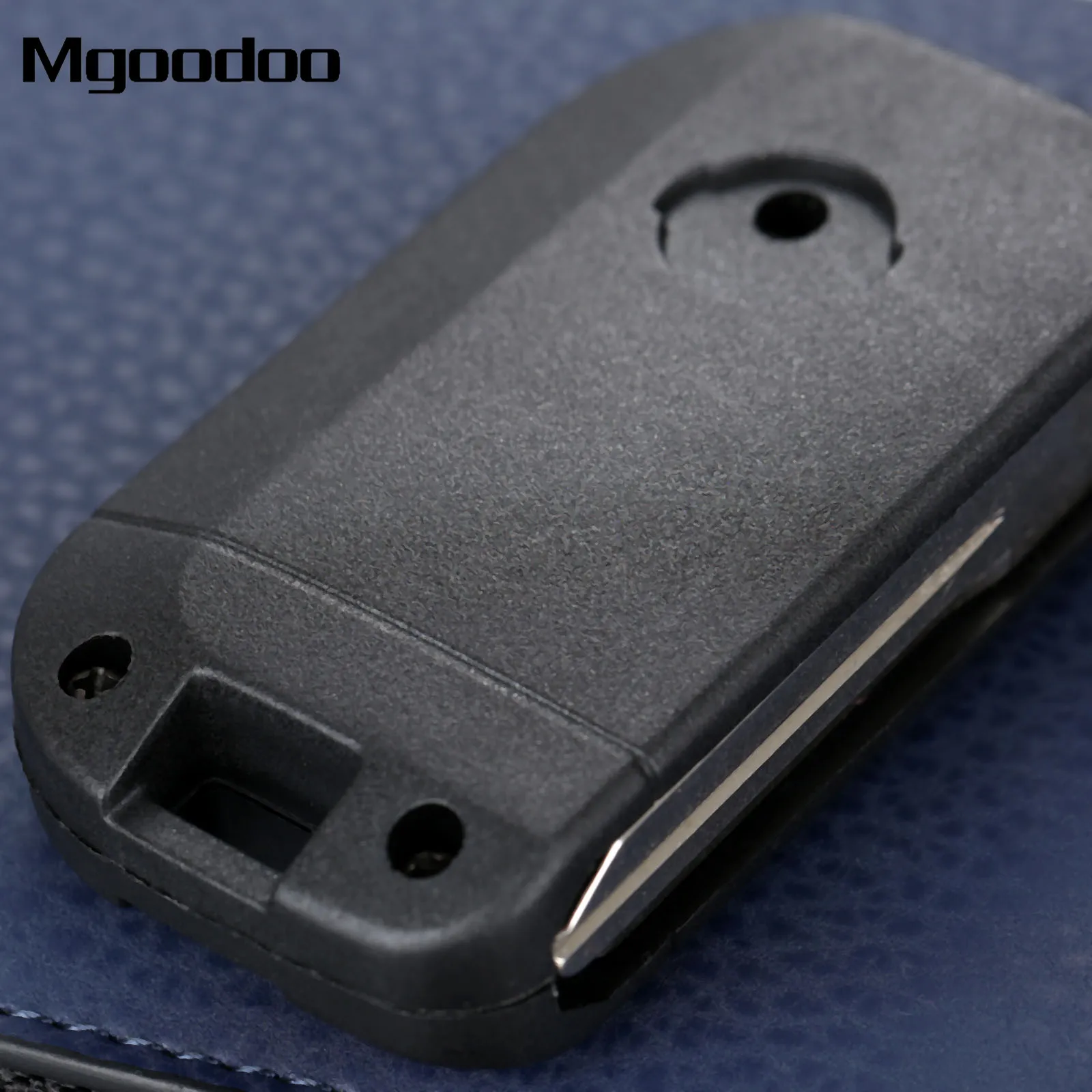 Mgoodoo 2 кнопки раскладной чехол для ключа автомобиля FOB Nissan Micra Note Navara Almera сменный