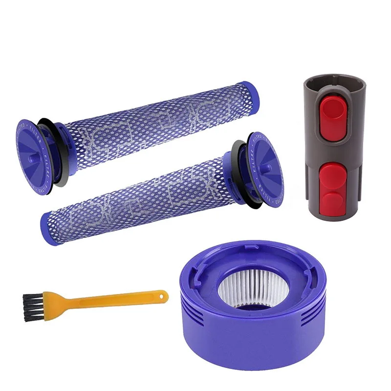 Предмоторный моющийся Hepa фильтр и задний пост адаптер для Dyson V7 V8 запчасти