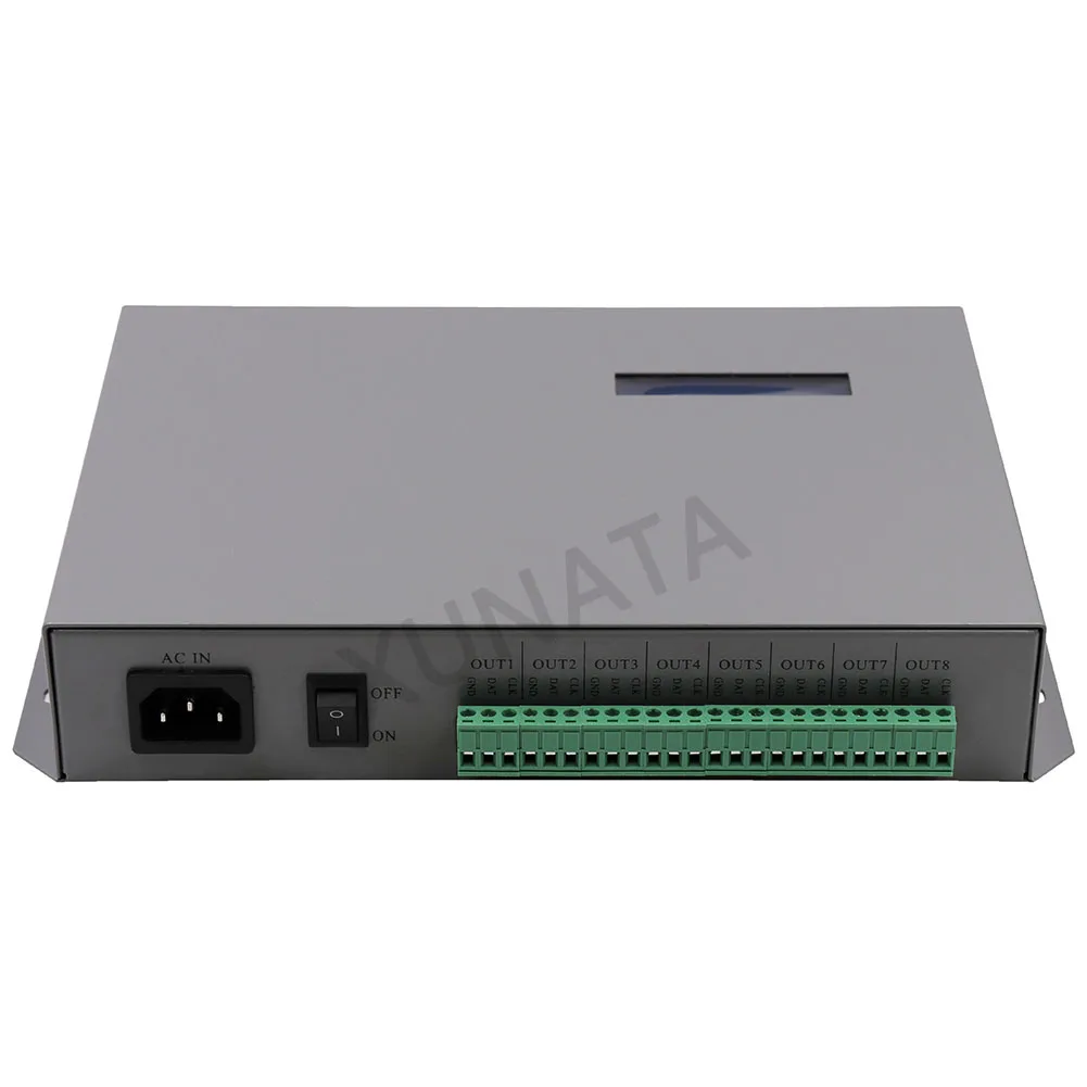 DMX T 300K sd карта онлайн Программируемый rgb контроллер led pixel управляется через
