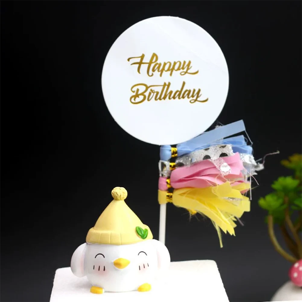 Радуга торт фигурки жениха и невесты Флажки для торта Baby Shower дети были счастливы