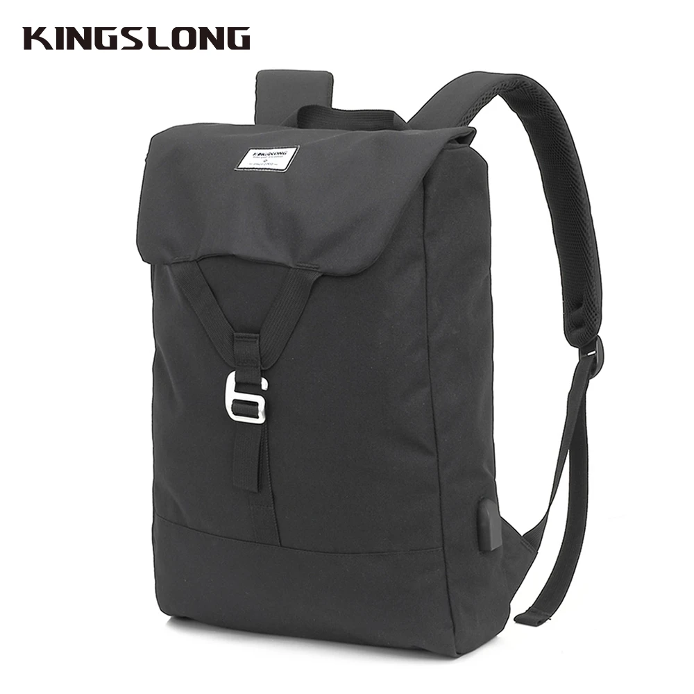 KINGSLONG мужской водонепроницаемый рюкзак для поездок дорожные сумки USB зарядка