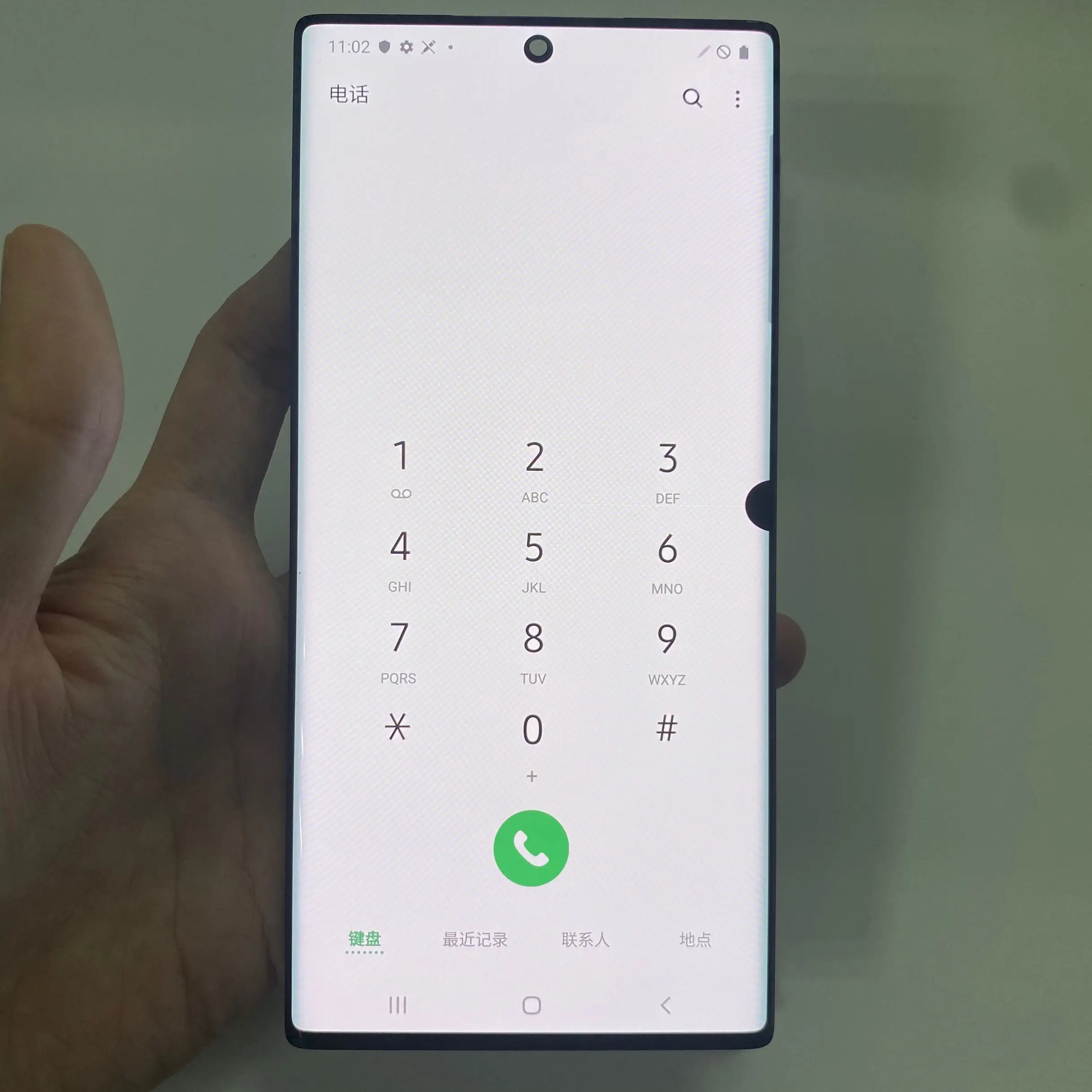 Оригинальный дефектный точечный провод для Samsung Galaxy Note 10 N970F ЖК-дисплей сенсорный