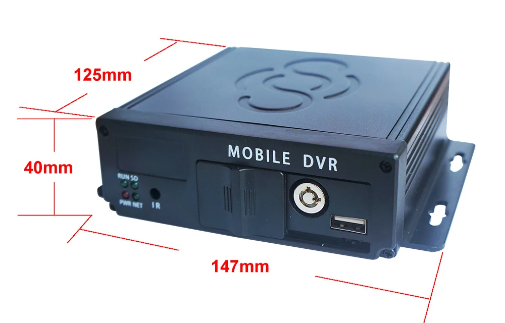 Низкая цена SD автомобильный Мобильный DVR 6CH Русский Меню Автомобильный