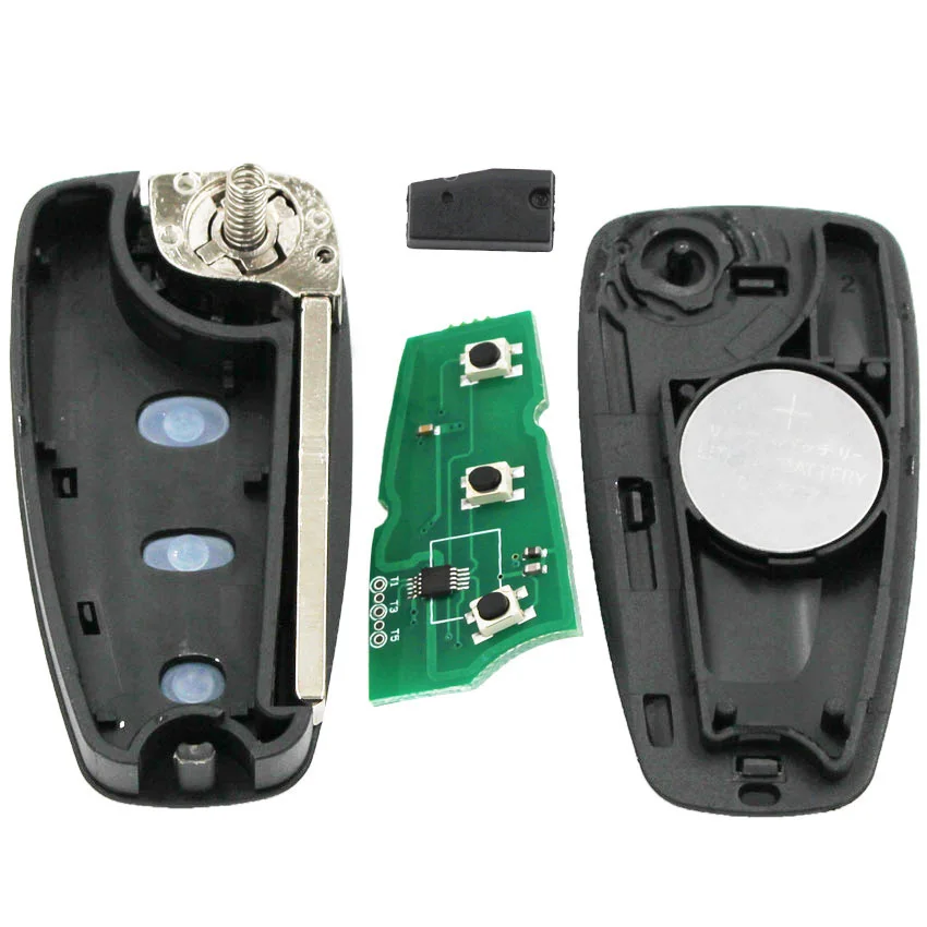 3 кнопочный откидной дистанционный ключ для Ford C Max S Focus Grand Mondeo 2010 2014 433 МГц ID83 CHIP