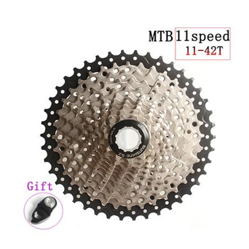 Солнце MTB 11 скоростная кассета свободного хода велосипеда цепное колесо горный
