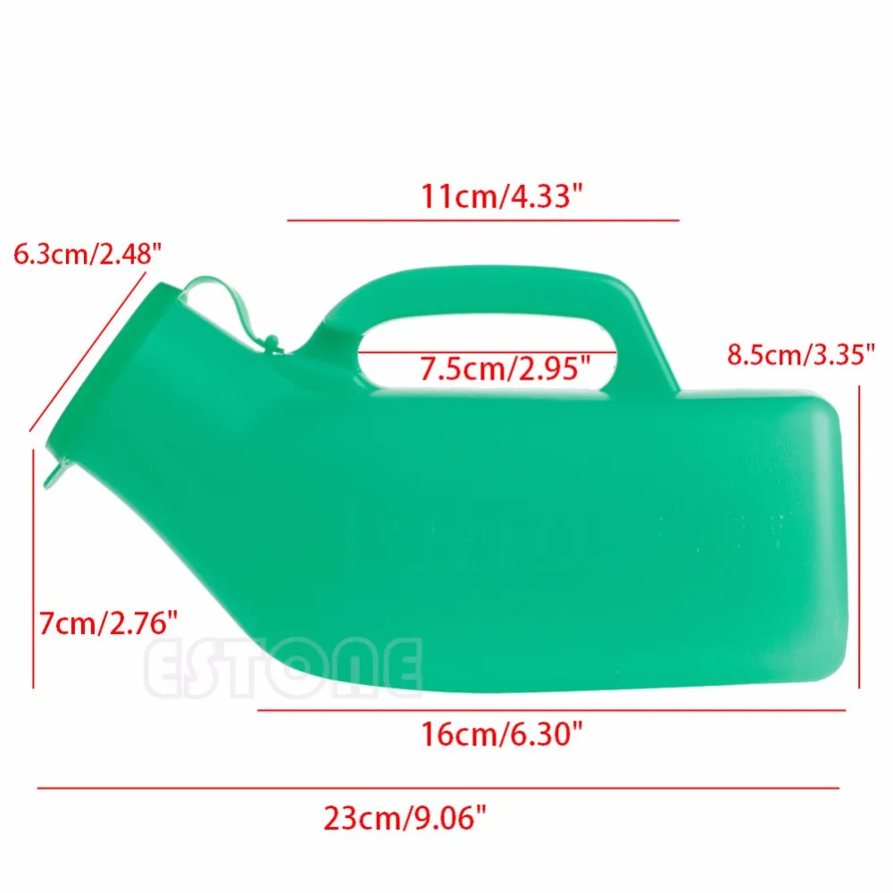 1200 мл с крышкой для улицы путешествия автомобиль туалет мужской срочный