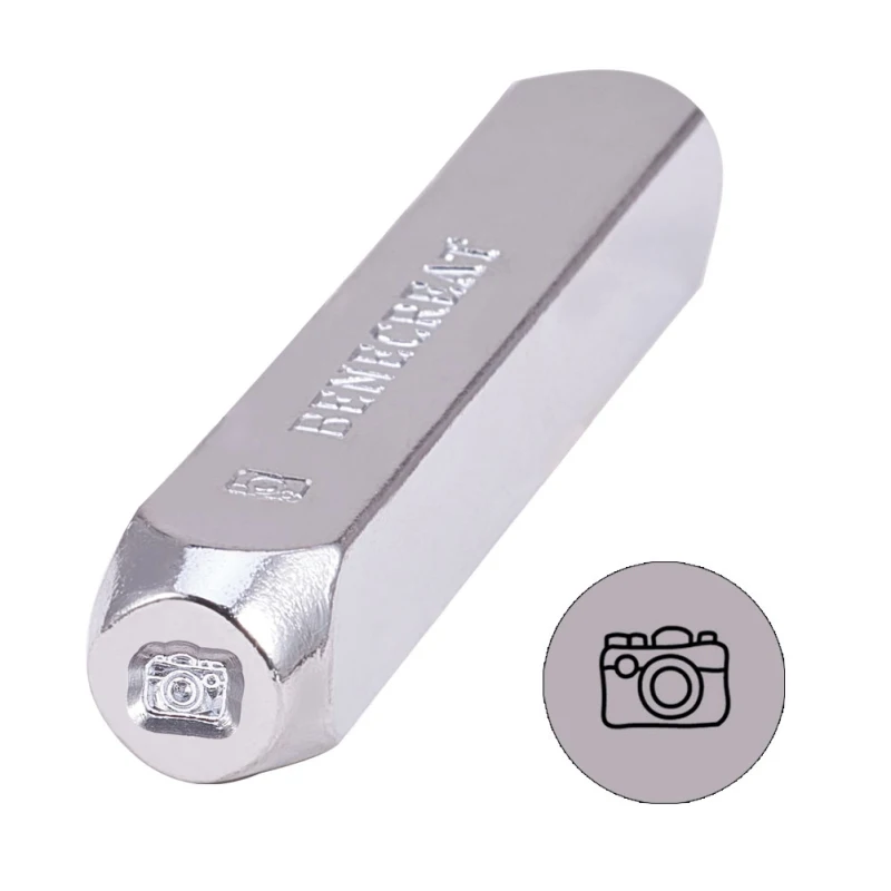 

1 Pc Iron Metal Stamps for Imprinting Metal Plastic Wood Leather 65x10x10mm