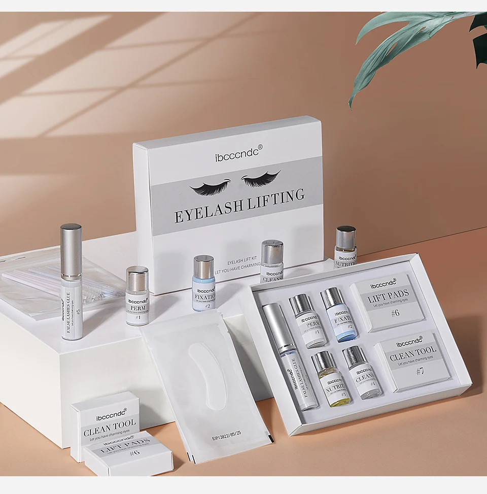 Бренд ресниц Лифт комплект стойкая краска для усиления цвета бровей!