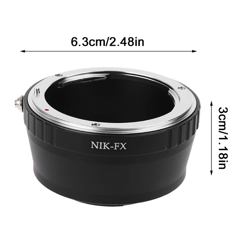 

Lens Adapter Ring for -Nikon Auto AI AIs AF Lens to -Fujifilm Fuji FX Mount X-Pro1 X-E1 X-T10, X-T20, X-T2, X10, Camera
