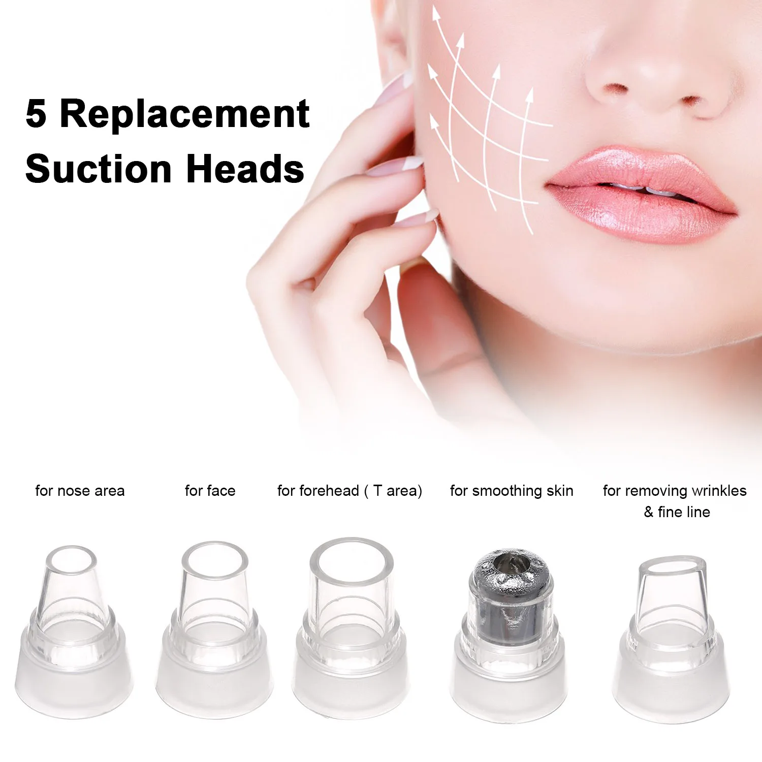 Прибор для вакуумной чистки лица 3 уровень всасывания электрическое средство