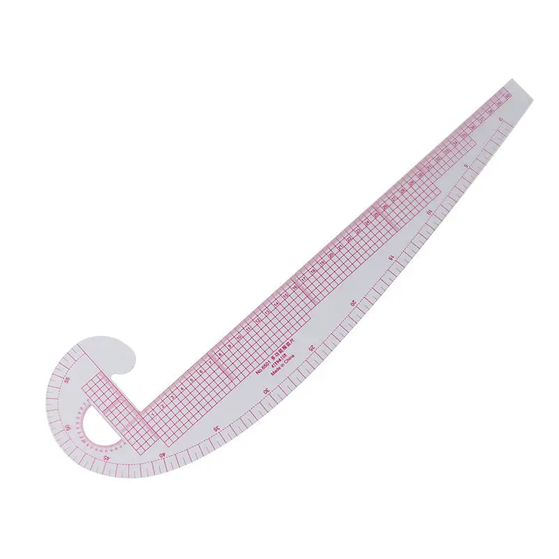 Многофункциональное французское лекало плиты делая одежду образец Yardstick режущий рукав рука Встроенная измерительная шкала инструмент портного