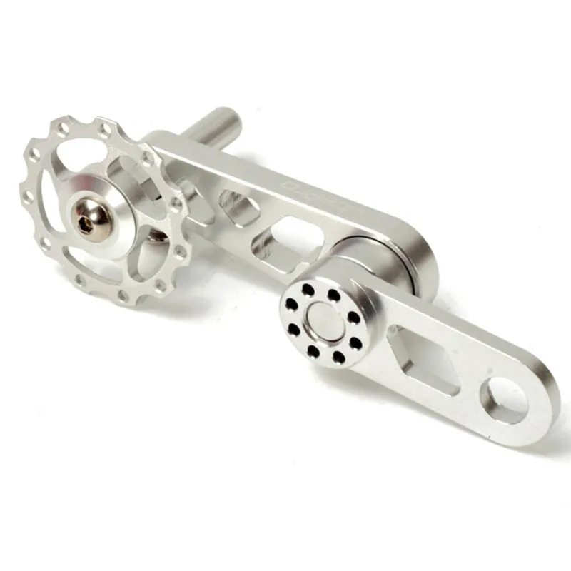 

Aluminum Alloy Speed Rear Derailleur Cycling Single Chain Tensioner With Sprocket MTB Bike Folding Bicycle Guide Wheel