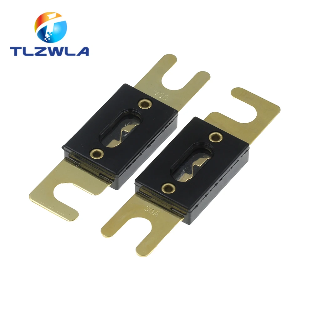 2PCS ANL Fuse 60 80 100 120 275 300 400 450A 500 AMP ANS Fuse Holder Bolt-on Fuse Automotive Fuse Holders Fusible Link With Fuse images - 6