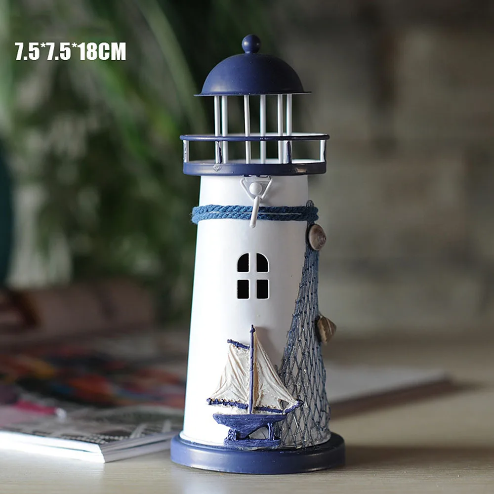 14 см Железный подсвечник в виде маяка железное украшение для мишень бытовые