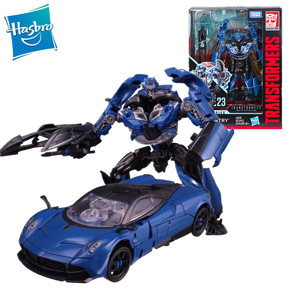 

Hasbro Transformers Studio Series SS23 Deluxe Class Movie KSI Sentinel Repaint Stinger Action Toy Figures Transformer Robot