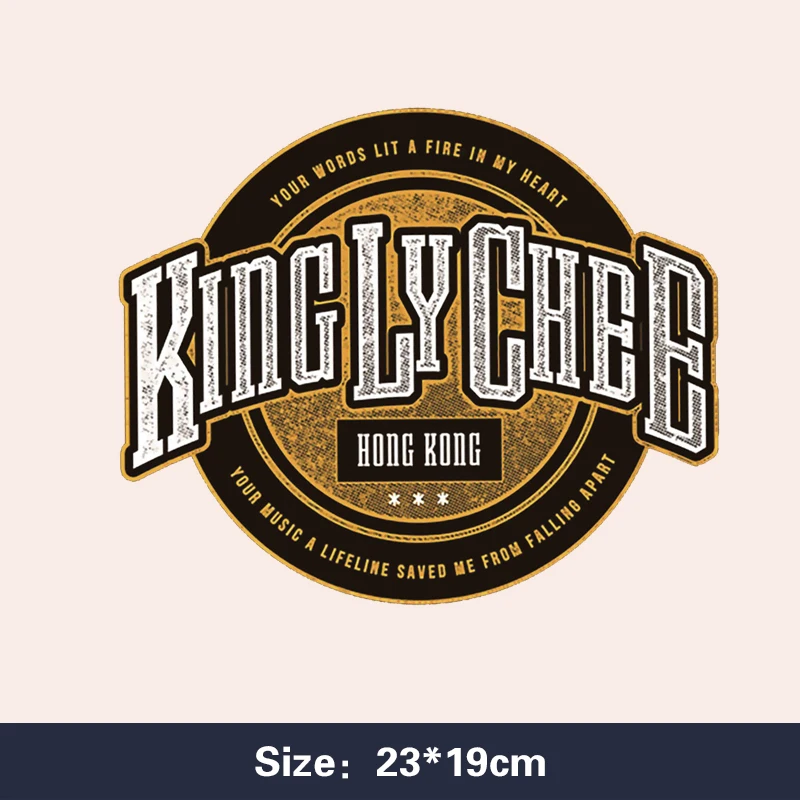 

Fashion palm Iron on Patches For DIY Heat Transfer Clothes T-shirt Thermal transfer stickers Decoration Printing