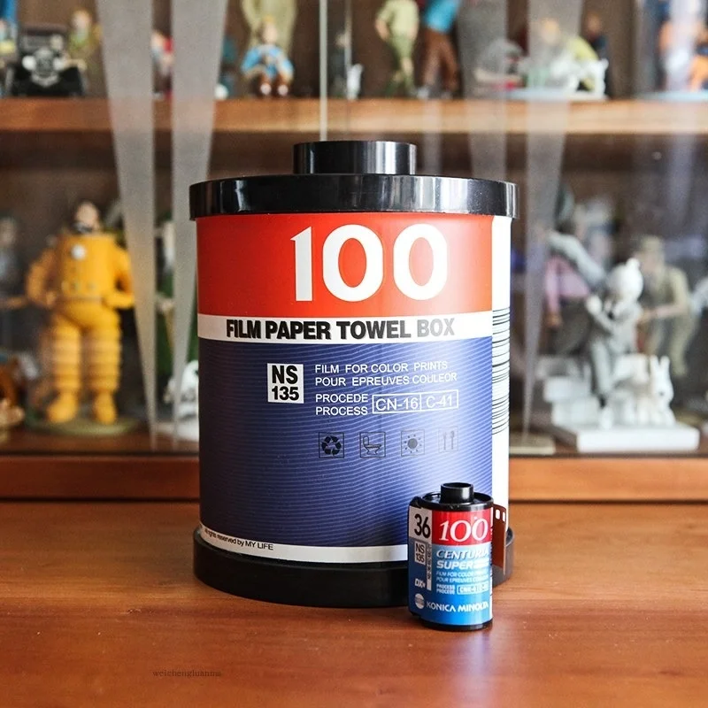 Дыма цилиндрическая стойка Творческий журнал Форма Пластик на подставке с