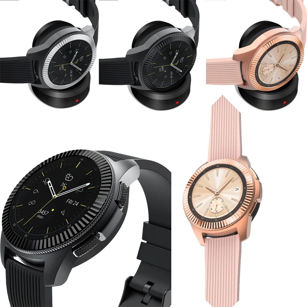 Защитный чехол для Samsung S2 спортивный с рамкой Galaxy Watch 42 мм|Защита экрана часов| |