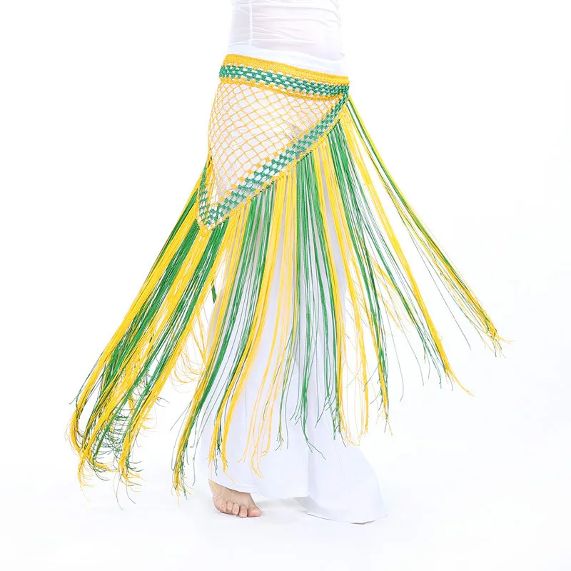 

New Tassel Belly Dance Costumes Sexy Long Tassel Belly Dance Belt for Women Belly Dance Hip Scarf Accessories