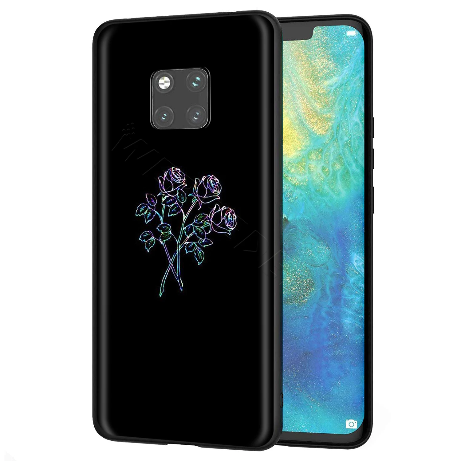 Webbedepp абстрактная линия лица чехол для Huawei P8 P9 P10 P20 P30 Lite Pro P Smart Z Mini