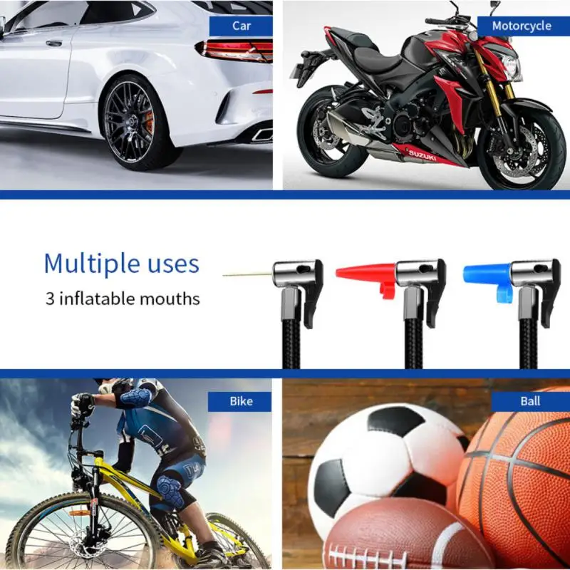 Компрессор Воздушный беспроводной цифровой 120 Вт портативный |