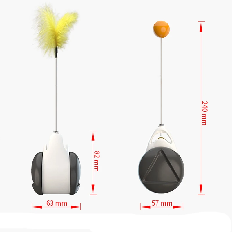 

New popular pet products pet balance car swing car cat toy spin creative tease cat toy cat Mint multi color options