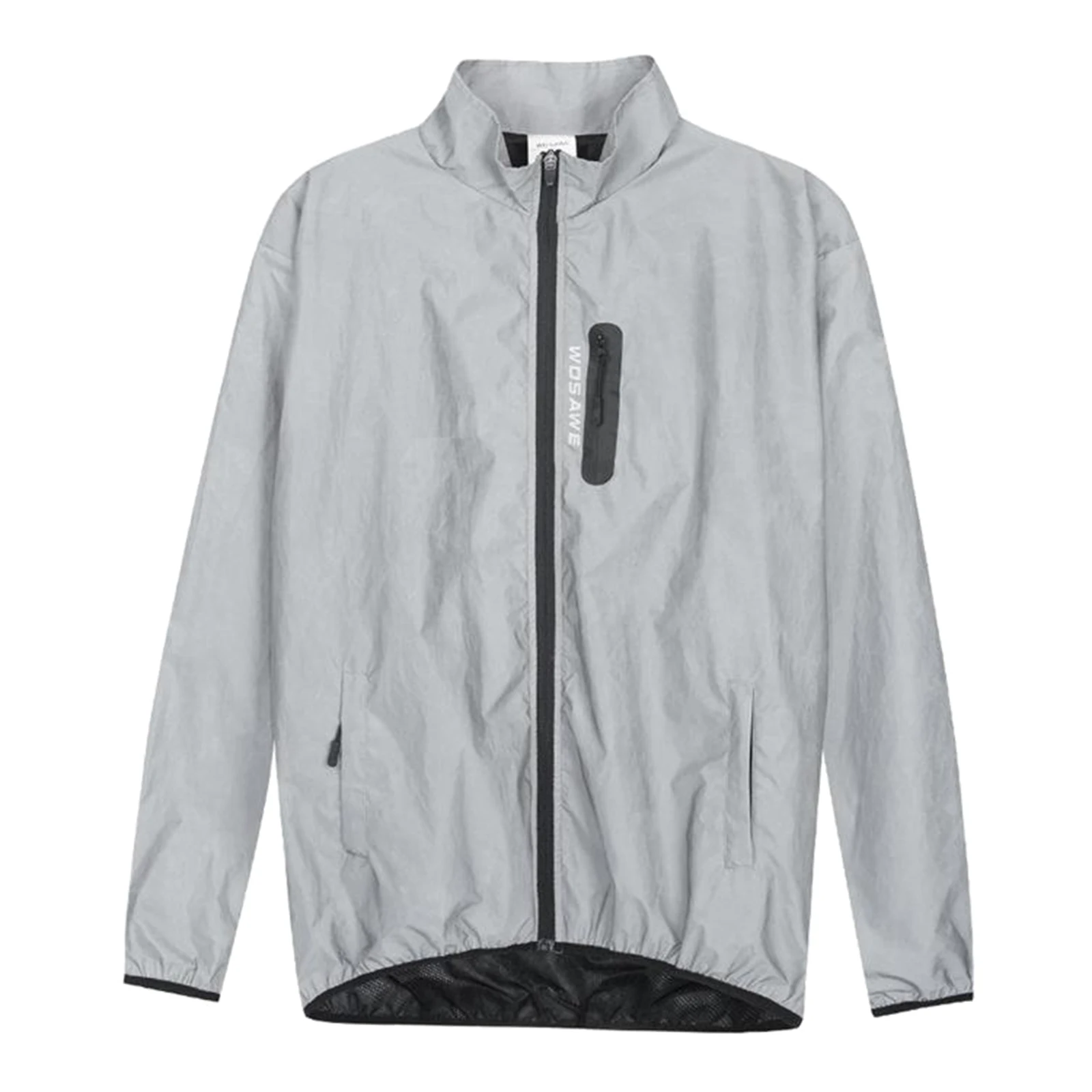 

Мужская Светоотражающая куртка, мотоциклетная куртка с высокой видимостью для занятий спортом на открытом воздухе