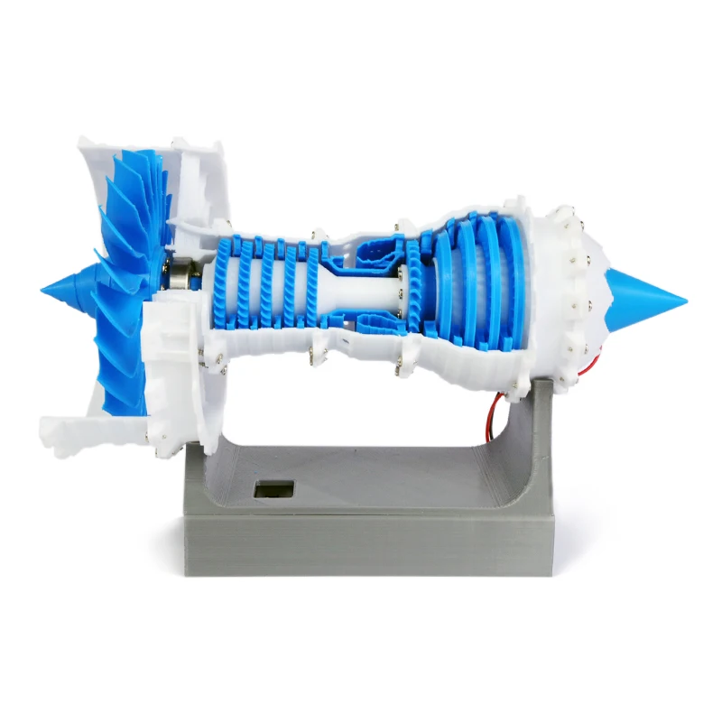 Turbofan Engine Model Airplane model Aircraft Electric 3D printing Passenger Aviation DIY Kit |