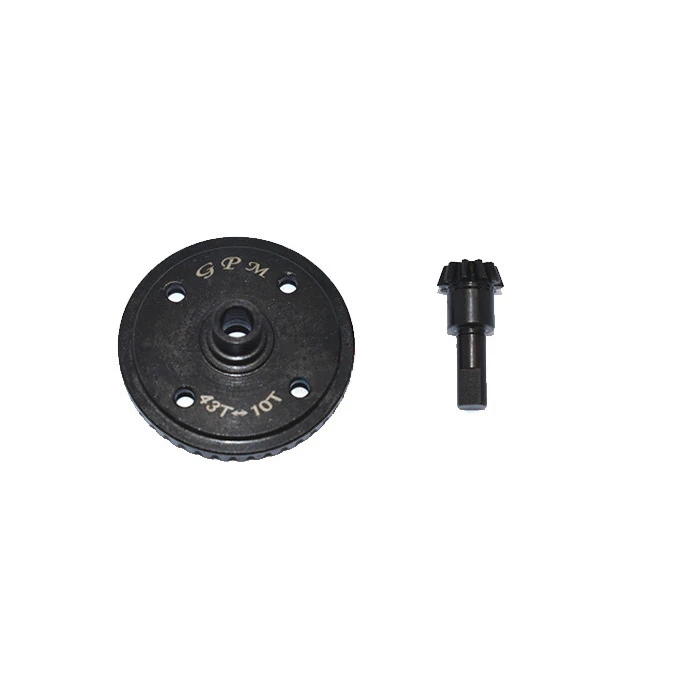 Harden Steel 45 Diff коническая шестерня 43T & Шестерня 10T для ARRMA Kraton /Outcast/Talion RC автозапчасти