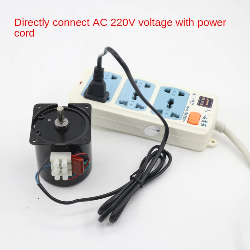 Высокий крутящий момент 100 кг 28 Вт переменный ток 220 В синхронный двигатель с