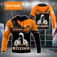tessffel boxing 3d print fashion mans sweatshirt hoodies zipper hooded harajuku boxer streetwear hip hop casual clothing b12