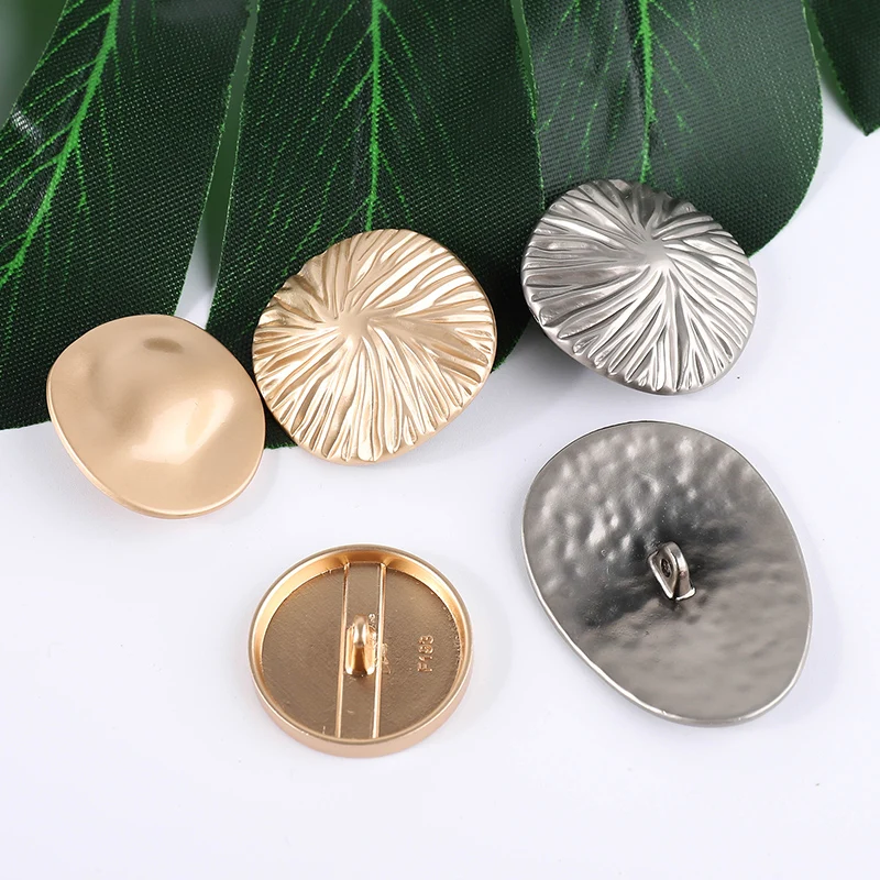 5 шт. золотистые металлические пуговицы пальто швейные принадлежности для