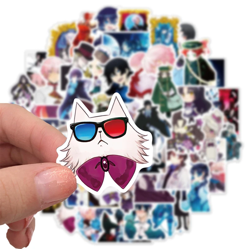 

10/30/50/100Pcs The Case Study of Vanitas Stickers Cartoon Anime Sticker Laptop Pvc Waterproof Graffiti Decals Kids Toys Gifts