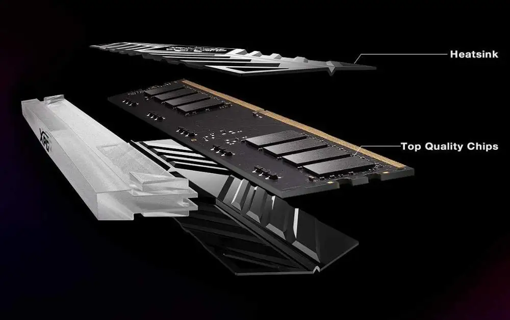 ADATA XPG Spectrix D41 RGB 3000 МГц 16GB 228 Pin производительность настольных U DIMM памяти розничная