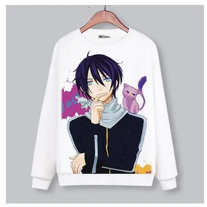 Высокое качество, унисекс, аниме, Noragami Yato Iki hijori Yukine, худи с круглым вырезом, Nora, толстовки, куртка, пальто, Топ - Цвет: 9